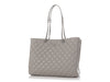 Chanel Large Gray Lambskin Shopping Tote