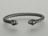 David Yurman Blackened Renaissance Cable Bracelet 4mm
