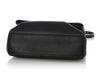 Saint Laurent So Black Grain De Poudre Monogram West Hollywood Fold-Over Bag