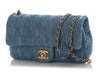 Chanel Mini Quilted Denim Coco Crush