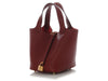 Hermès Rouge H Clémence Picotin Lock 18