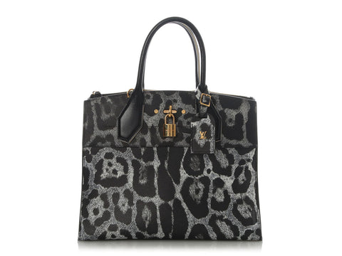 Louis Vuitton Wild Animal Print City Steamer MM