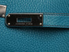 Hermès Bleu Izmir and Bleu Saphir Clémence Verso So Kelly 26