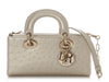 Dior Champagne Gold Ostrich Lady D-Joy