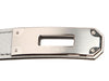 Hermès Silver Chamkilight Goatskin Kelly Belt