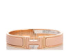 Hermès Narrow Glittery Pink Clic-Clac Bracelet