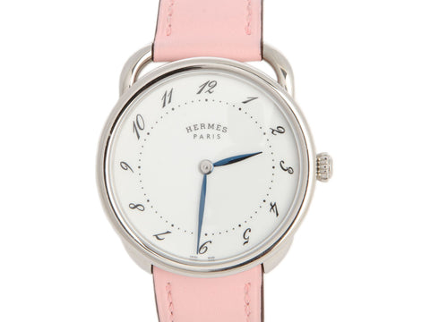 Hermès Stainless Steel Arceau Watch 36mm