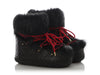 Louis Vuitton Black Beaver and Monogram Calfskin Off-Piste Flat Half Boots