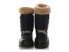Gucci Black Nylon and Shearling Winter Boots