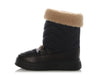 Gucci Black Nylon and Shearling Winter Boots