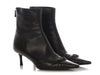 Chanel Black Lambskin Booties