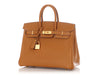 Hermès SO Caramel Chèvre Mysore and Jaune Birkin 25