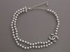 Chanel Silver Pearl Necklace