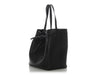 Celine Medium Black Belt Cabas Tote
