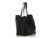 Celine Medium Black Belt Cabas Tote