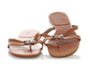 Hermès Leather Corfou Thong Sandals