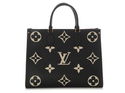Louis Vuitton Noir Empreinte Giant Onthego