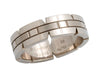 Cartier 18K White Gold Tank Française Ring