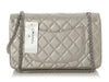 Chanel Silver Quilted Aged Calfskin Reissue 226