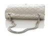 Chanel Silver Quilted Aged Calfskin Reissue 226