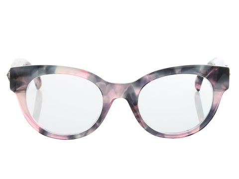 Gucci Purple Marbled Crystal Star Glasses