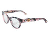 Gucci Purple Marbled Crystal Star Glasses