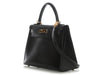 Hermès Black Box Calfskin Kelly 28