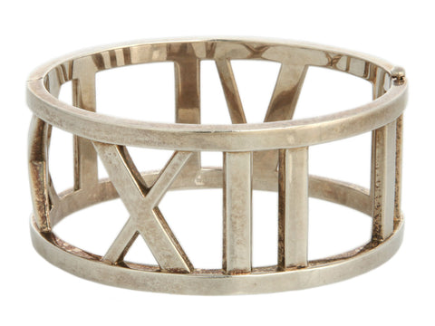 Tiffany & Co. Sterling Silver Atlas Wide Bangle