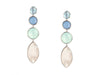 Ippolita Sterling Silver and Mother of Pearl Wonderland Drop Earrings