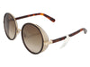 Jimmy Choo Round Glitter Andie Sunglasses