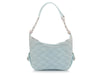 Judith Leiber Blue Leather Wave Shoulder Bag