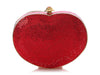 Judith Leiber Red Crystal Heart Minaudière