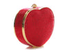 Judith Leiber Red Crystal Heart Minaudière