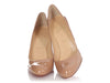 Christian Louboutin Beige Patent Simple 85 Pumps
