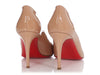 Christian Louboutin Beige Patent Simple 85 Pumps