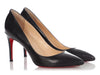 Christian Louboutin Black Leather Pigalle Pumps