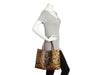 Christian Louboutin Leopard Print Spiked Cabarock Tote