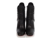 Christian Louboutin Black Calf Praguoise 100 Ankle Boots