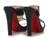 Christian Louboutin Black Hassaneta 120 Studded Sandals