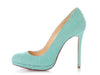 Christian Louboutin Aquamarine Watersnake Neofilo Pumps