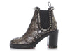 Christian Louboutin Snake-Embossed Capahutta 70 Boots