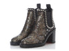 Christian Louboutin Snake-Embossed Capahutta 70 Boots