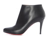 Christian Louboutin Black Calfskin Belle 85 Booties