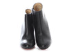 Christian Louboutin Black Calfskin Belle 85 Booties