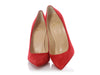 Christian Louboutin Red Suede Alminette 100 Pumps