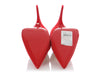Christian Louboutin Red Suede Alminette 100 Pumps