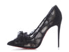 Christian Louboutin Black Toufrou 100 Pumps