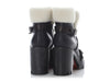 Christian Louboutin Nocturne and White Pole Chic 70 Boots