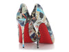 Christian Louboutin Collage Patent New Very Privé 120 Pumps