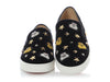Christian Louboutin Black Velvet Miss Academy Sneakers